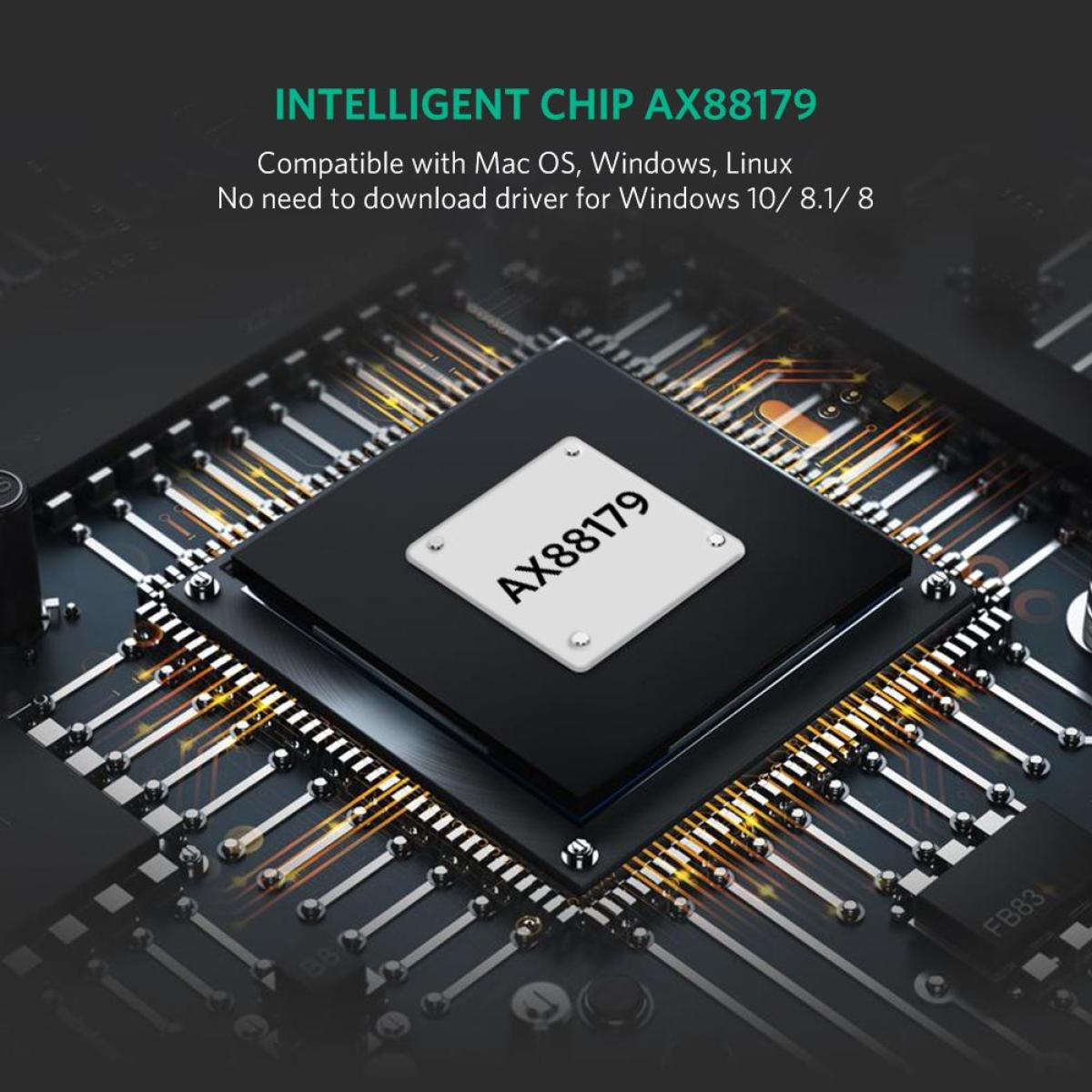 UGREEN USB-C to Gigabit Ethernet Adapter – 5Gbps Speed