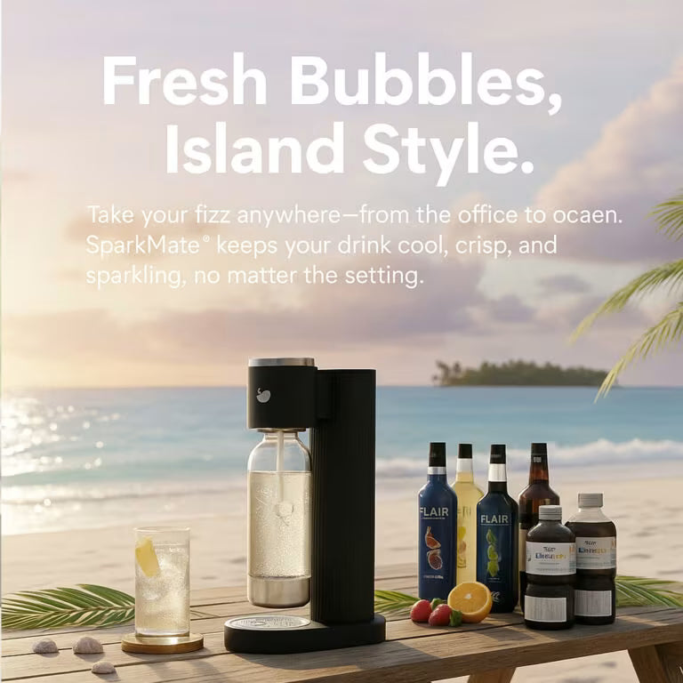 Ultra Soda Maker Machine – High-Quality Sparkling Water Maker with CO₂ Cylinder & BPA-Free Bottle