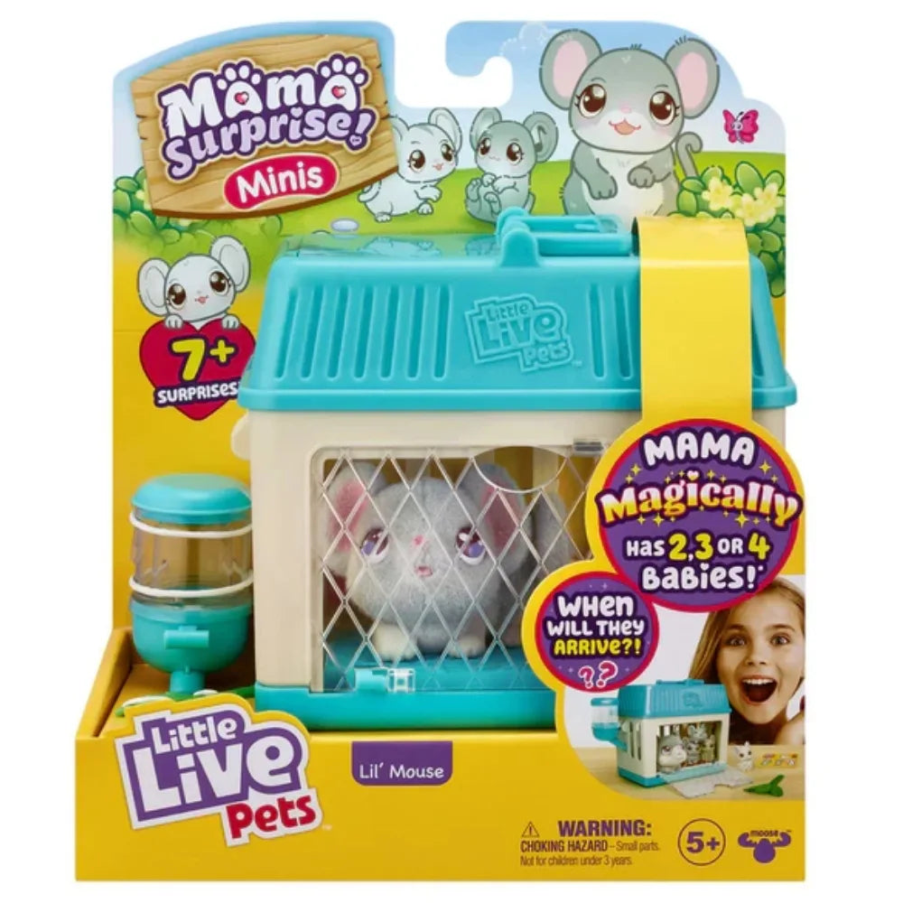 لعبة Mama Surprise S2 Mini - Little Live Pets | مفاجأة ولادة الفئران
