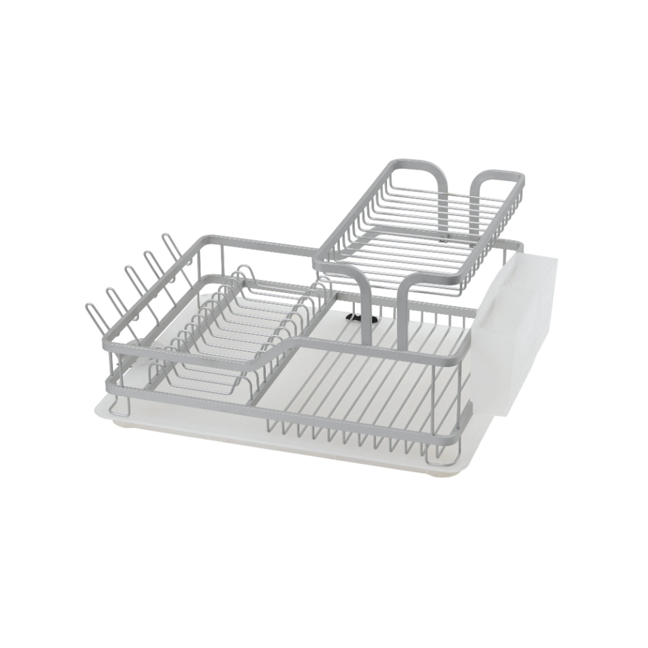 Arshia Aluminum Dish Rack with Drainer Arshia Aluminum Dish Rack with Drainer