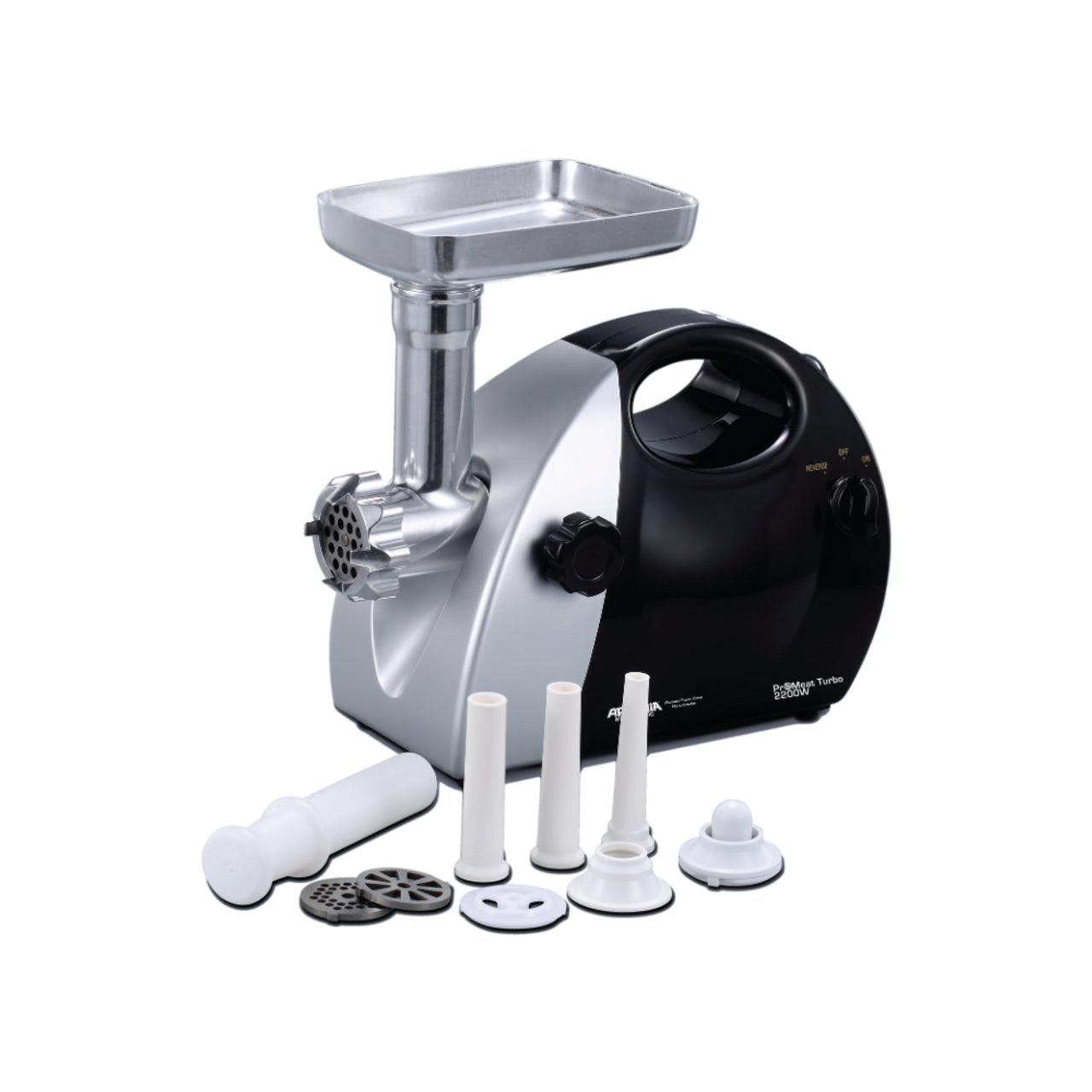 Arshia ProMeat Turbo Meat Grinder 2500Watt with Reverse Function