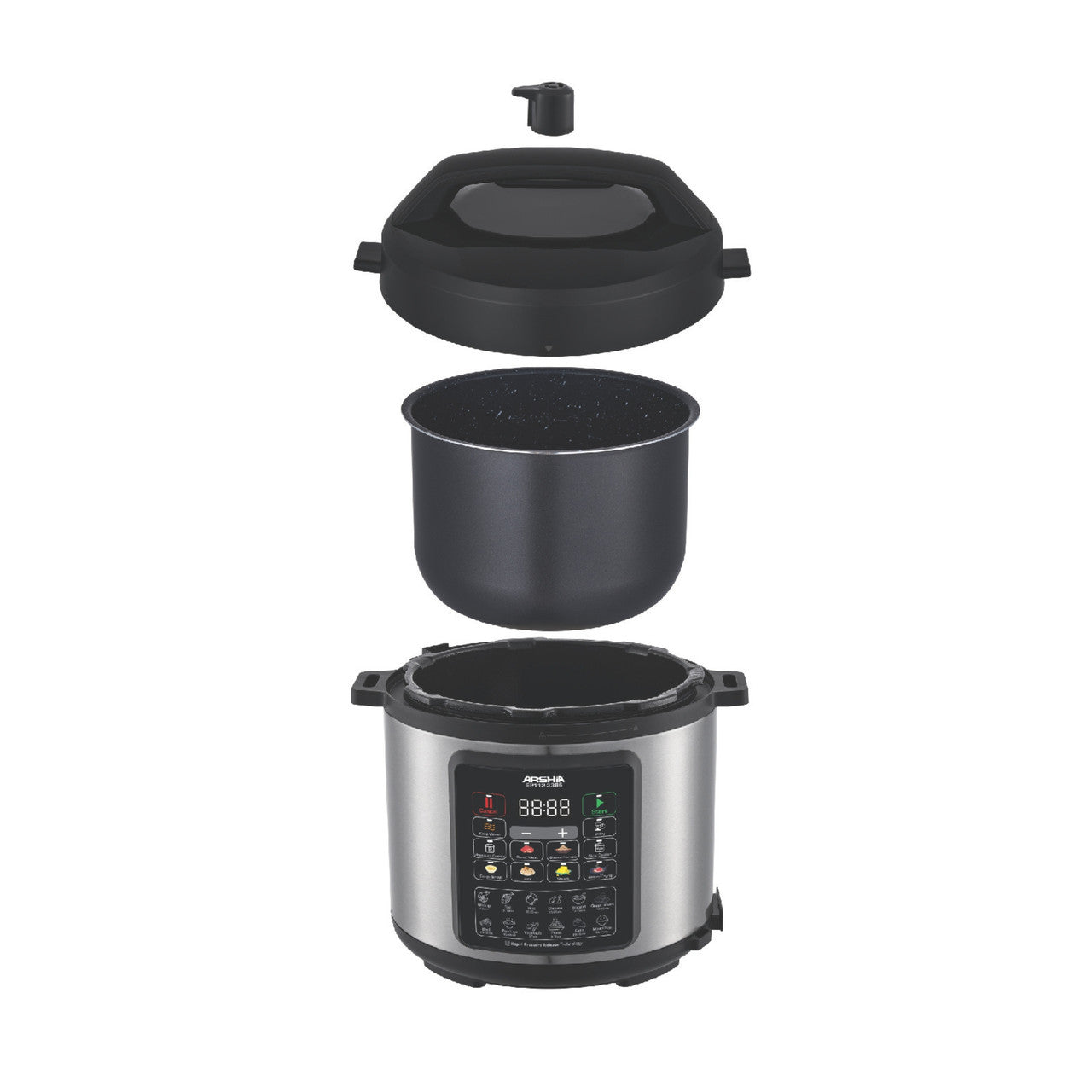 Arshia Digital Pressure Express Cooker 6L Arshia Digital Pressure Express Cooker 6L