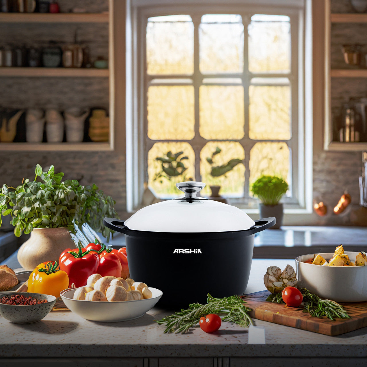 Arshia Die-Casted Casserole 20cm Arshia Die-Casted Casserole 20cm