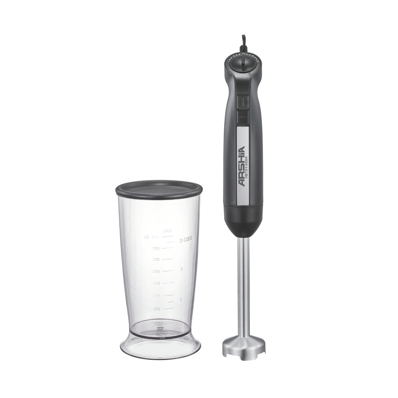 Arshia Hand Blender 800W - Black