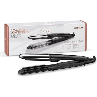 BaByliss Steam Shine Styler ST496E 2-in-1 Steam Straighteners