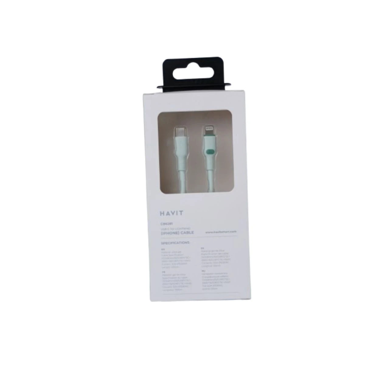 HAVIT CB6281 USB-C to Lightning Silicone Cable 1.0M HAVIT CB6281 USB-C to Lightning Silicone Cable 1.0M