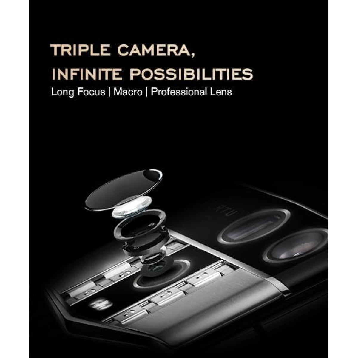 VERTU Agent Q Alligator Gold & Full Diamond Collector's Edition \ 16GB-1TB