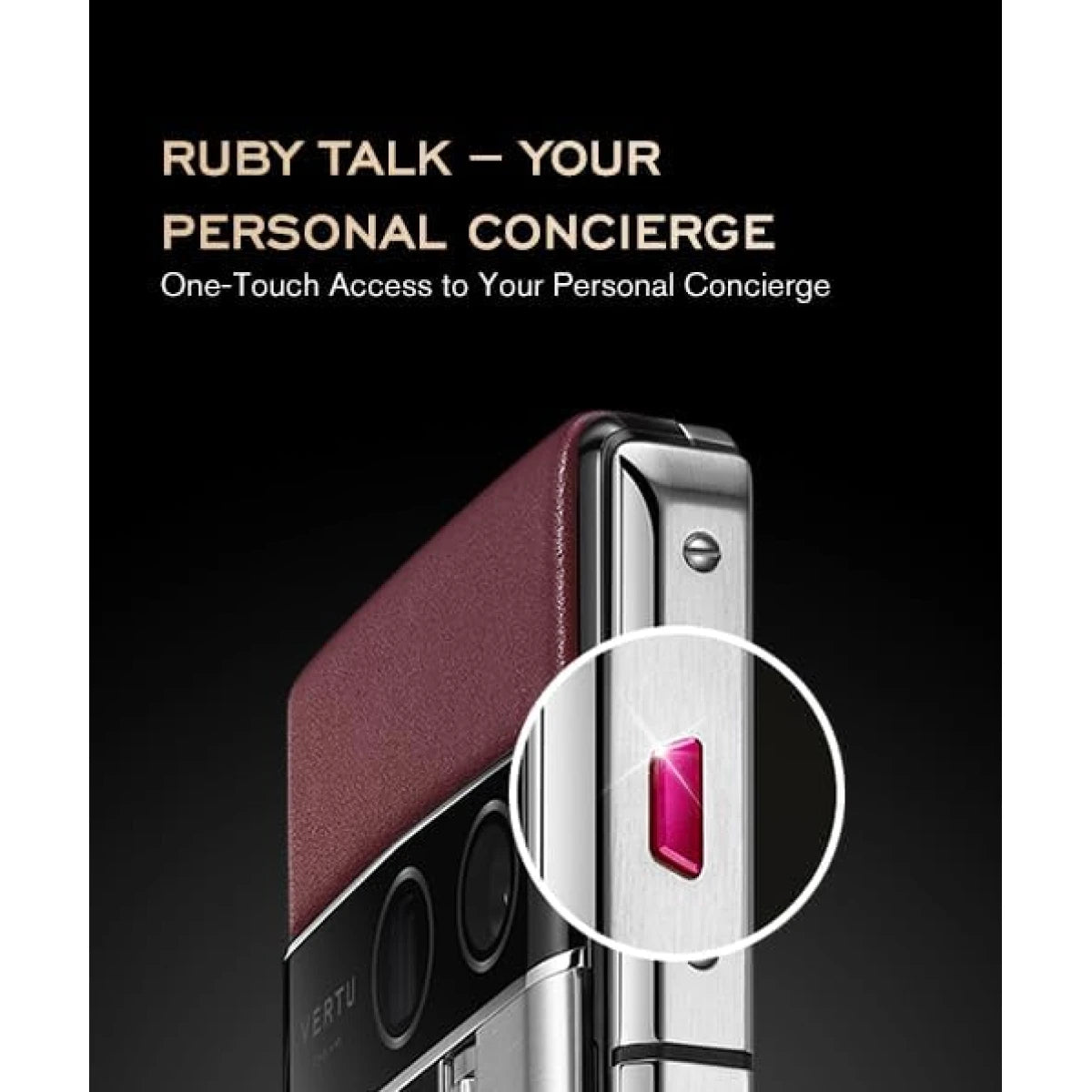 VERTU Agent Q Grained Calfskin Collector's Edition \ 16GB-1TB