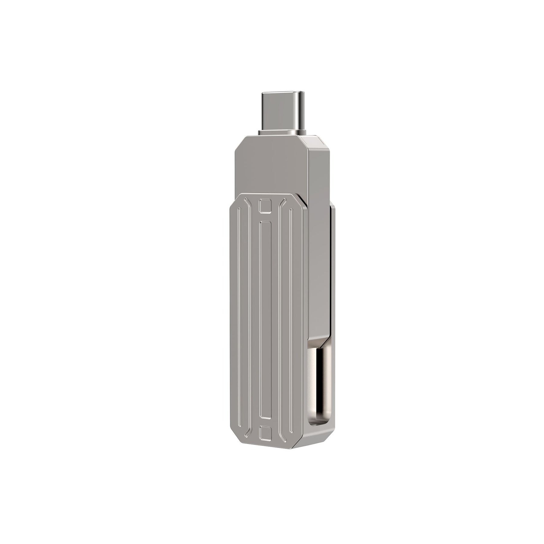 WIWU Infinite 2in1 USB3.2 Flash Drive 64GB Fast & Versatile - Silver WIWU Infinite 2in1 USB3.2 Flash Drive 64GB Fast & Versatile - Silver