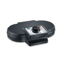 Severin Double Waffle Maker - Non-Stick & Space-Saving Design