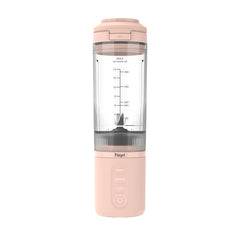Flugel VitaGo Portable Blender – 180W, 600ml BPA-Free Tritan Cup, USB-C Fast Charging, Stainless Steel Blades | Pink