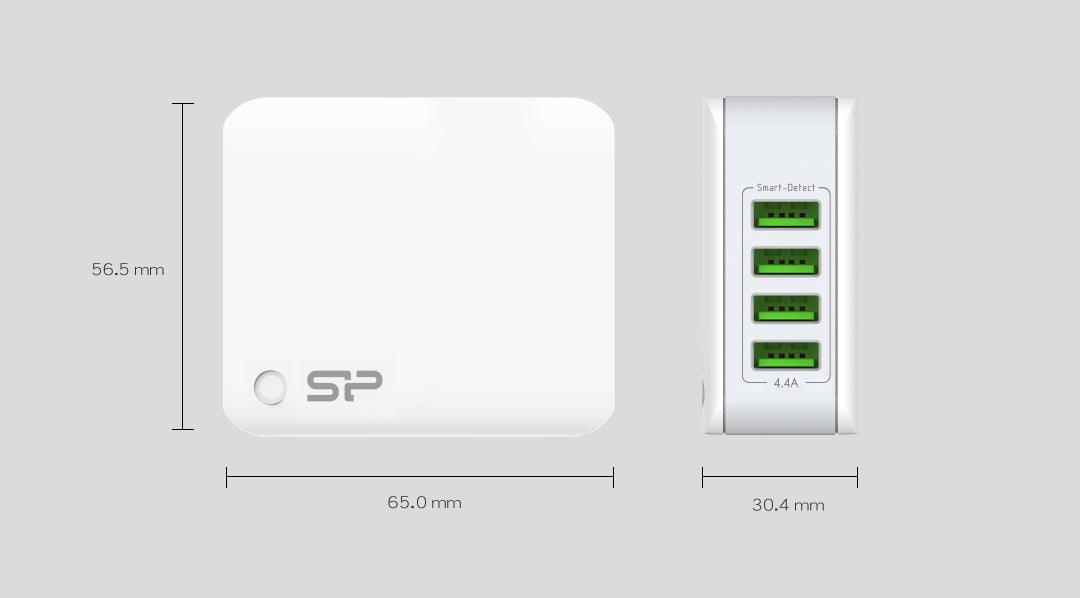 SILICON-POWER WALL CHARGER WC104P