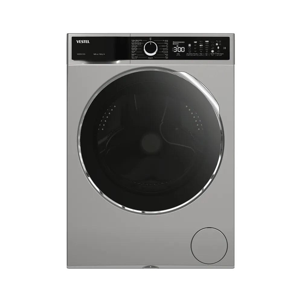 VESTEL Washer Dryer 9/6KG 1400RPM – Efficient Performance VESTEL Washer Dryer 9/6KG 1400RPM – Efficient Performance