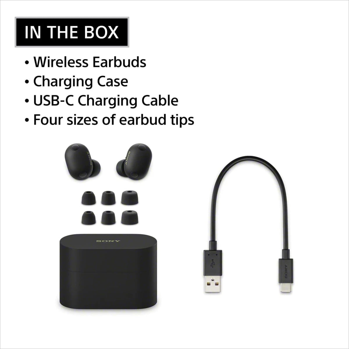 Sony WF-1000XM6 Truly Wireless Noise Cancelling Earbuds | 2026 | Studio Sound | 24Hr Battery | Black