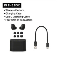 Sony WF-1000XM6 Truly Wireless Noise Cancelling Earbuds | 2026 | Studio Sound | 24Hr Battery | Black