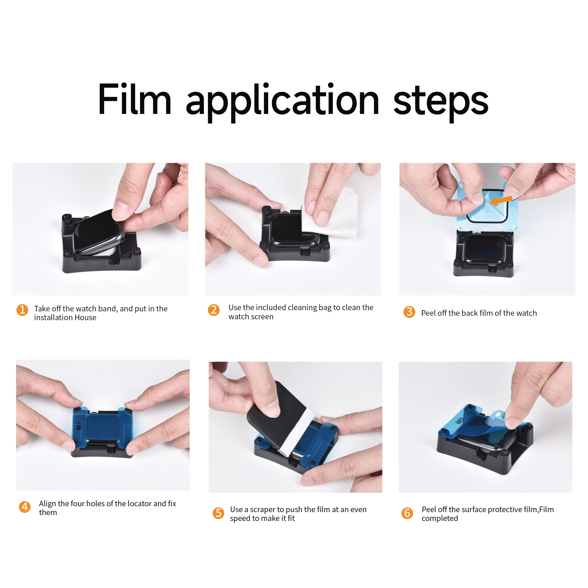 WIWU Easy Install Watch Protector 42mm JD-107 Simple Setupo 