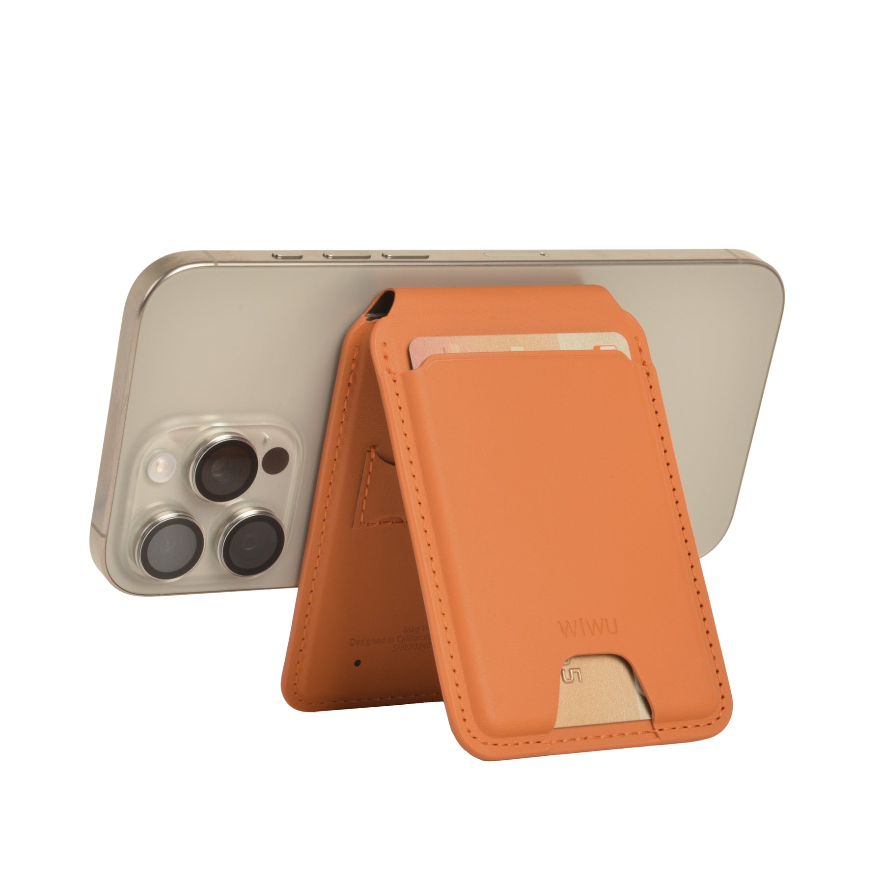 WIWU Mag Wallet FM MW 005 Slim & Magnetic - Brown WIWU Mag Wallet FM MW 005 Slim & Magnetic - Brown