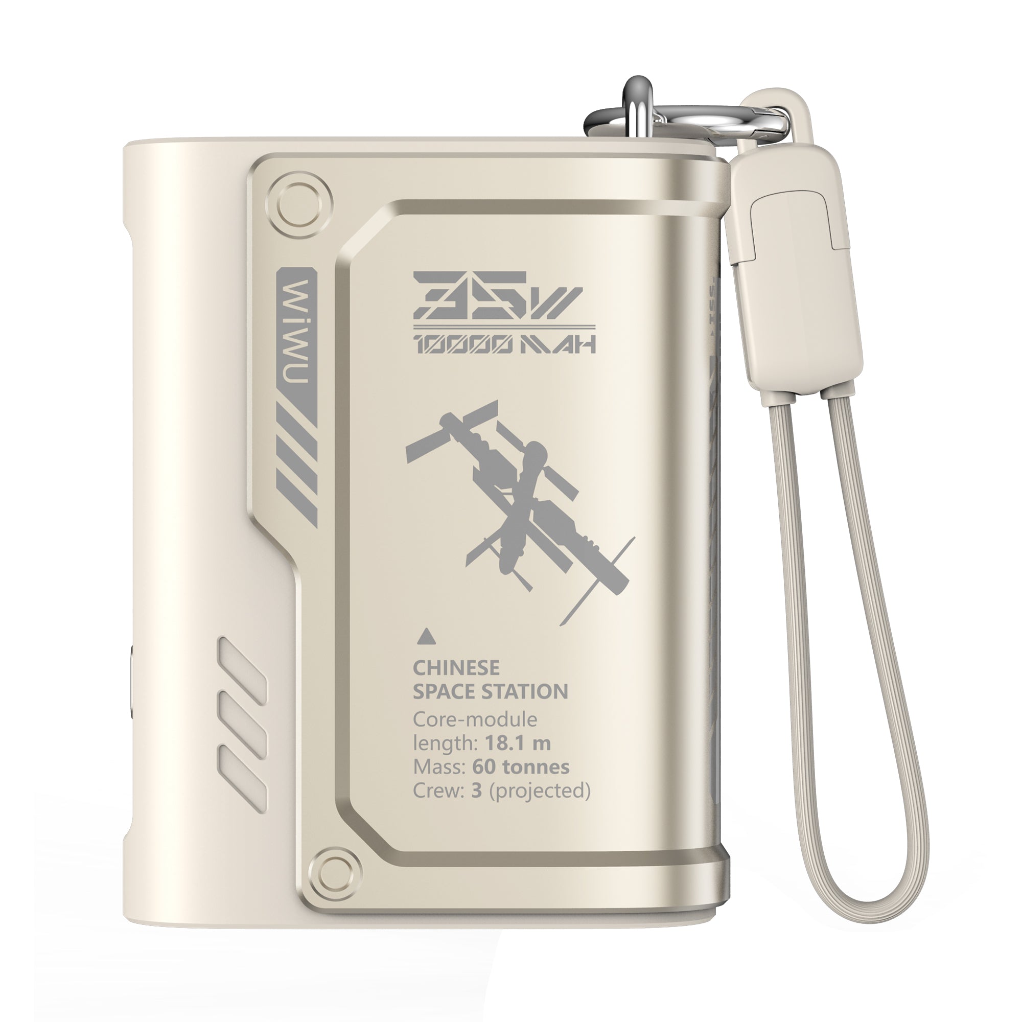 WIWU Shield Power Bank 10000mA Compact Design & Fast Charging 