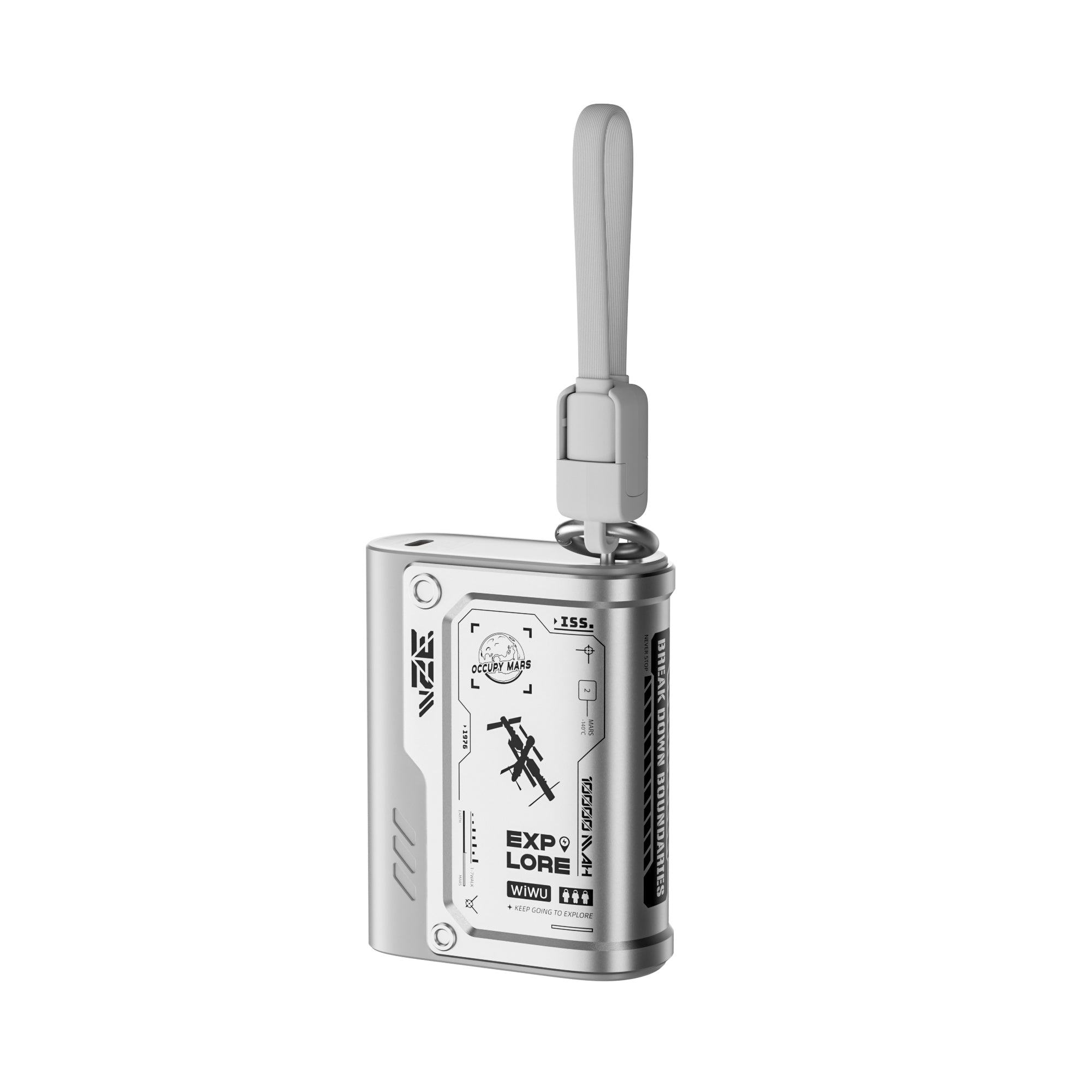 WIWU Shield Power Bank Wi P026 10000mA Compact Design & Fast Charging 