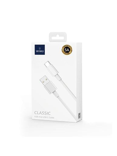 WIWU YouPin Data Cable USB A to Lightning - White