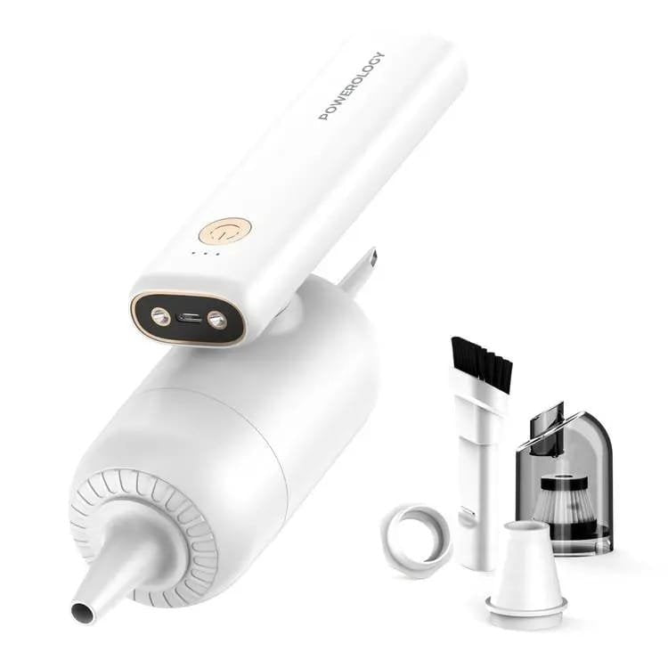 Powerology 4-in-1 Handheld Vacuum & Blower – White Powerology 4-in-1 Handheld Vacuum & Blower – White