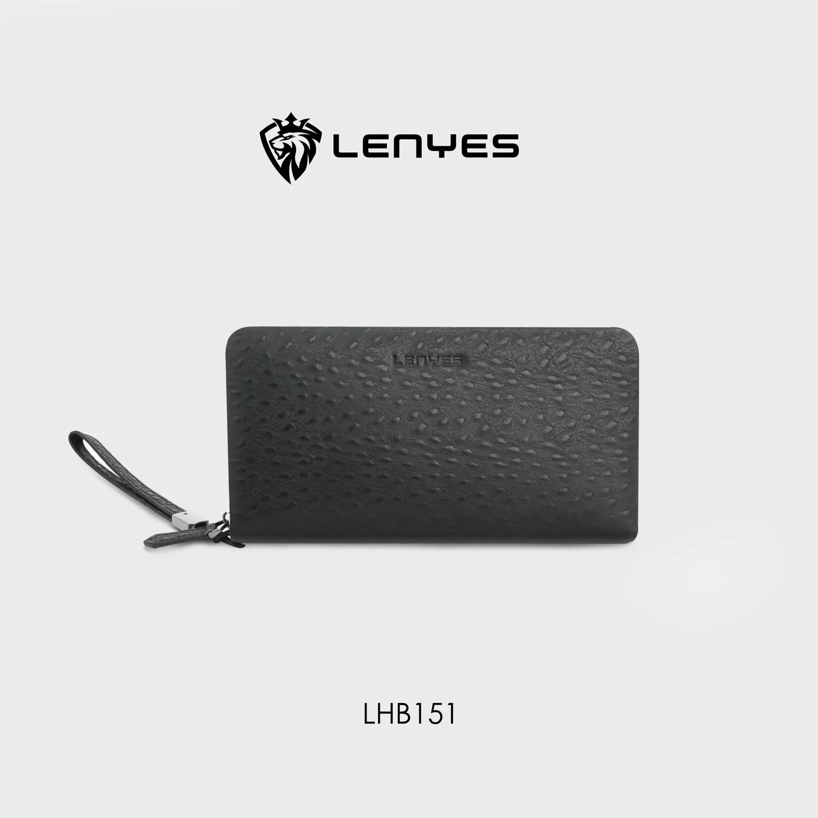 LENYES LHB1501 Card Holder – Slim Black Leather Wallet LENYES LHB1501 Card Holder – Slim Black Leather Wallet