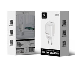 Lenyes LCH62 – 30W GaN Type-C Fast Charger (White)