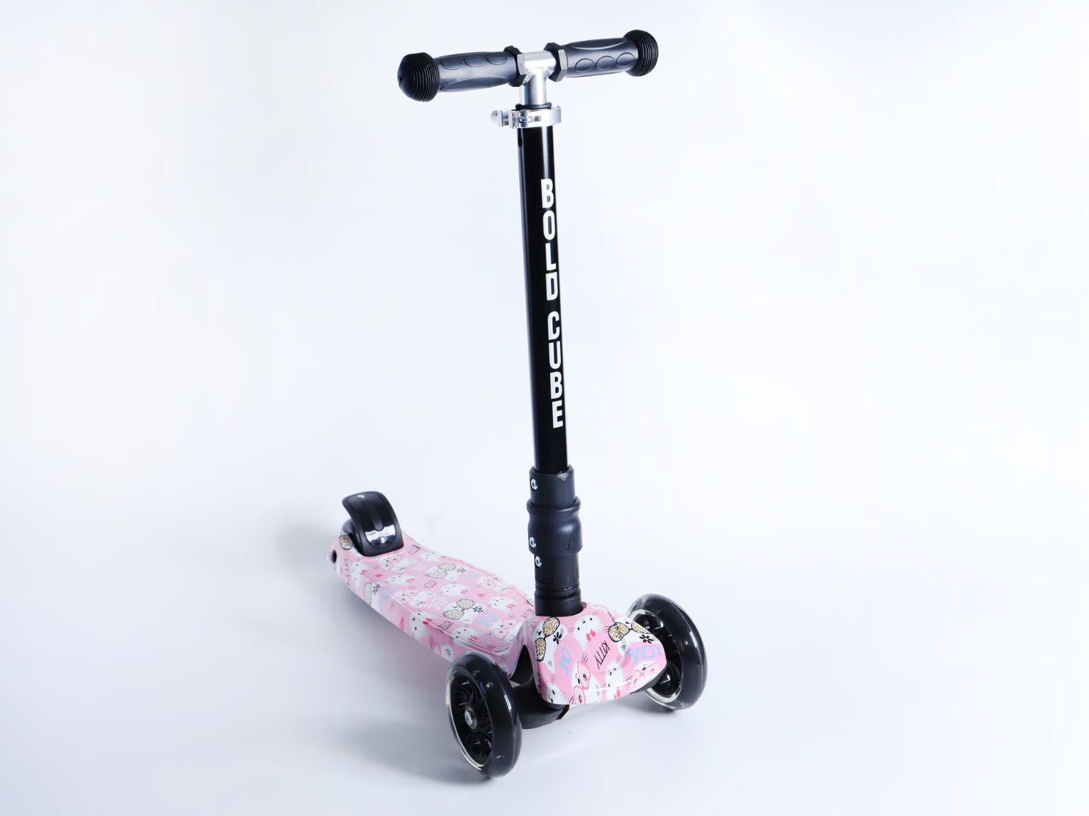 Boldcube Big 3-Wheel Scooter – Kitty Love, Age 5-10 Boldcube Big 3-Wheel Scooter – Kitty Love, Age 5-10