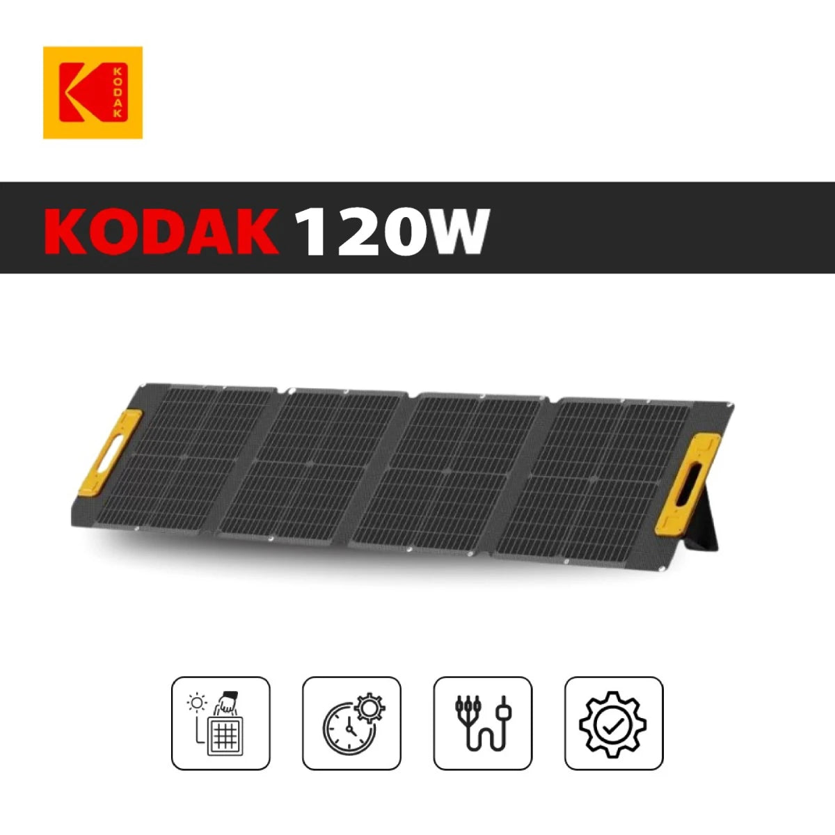 Kodak 120W Portable Solar Panel