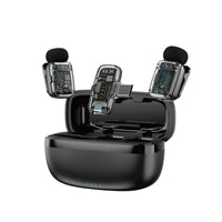WiWU Wi-WM008 Dual Wireless Lavalier Microphone (1-to-2)