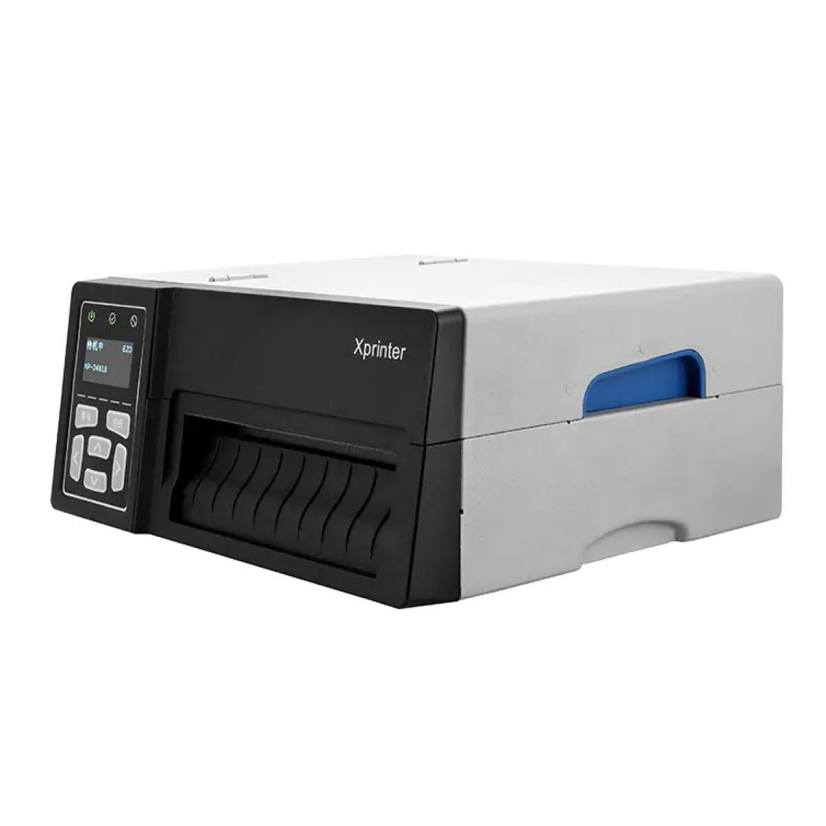 طابعة باركود صناعية عالية السرعة XP-D481B مقاس 4 بوصات من Xprinter طابعة باركود صناعية عالية السرعة XP-D481B مقاس 4 بوصات من Xprinter