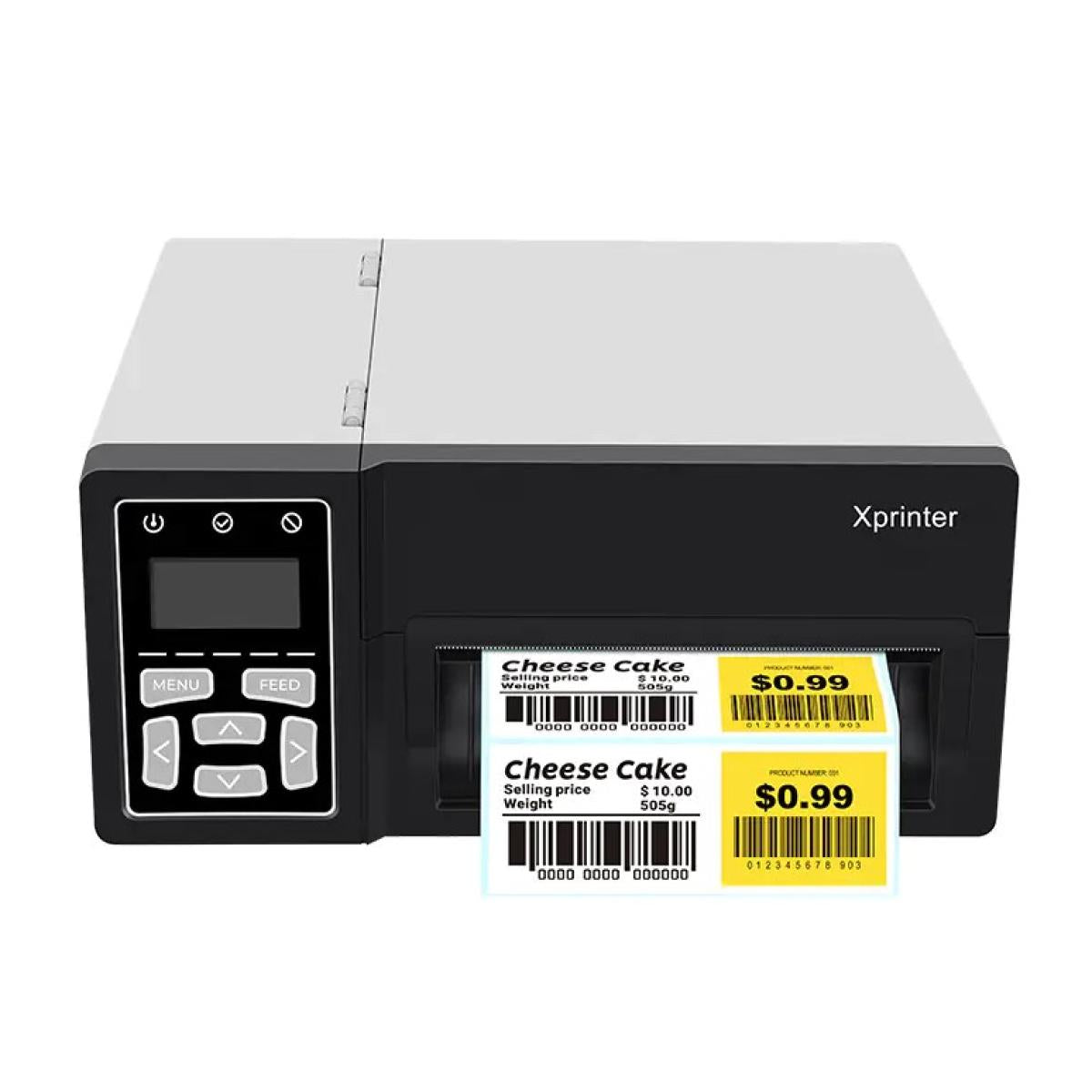 طابعة باركود صناعية عالية السرعة XP-D481B مقاس 4 بوصات من Xprinter طابعة باركود صناعية عالية السرعة XP-D481B مقاس 4 بوصات من Xprinter