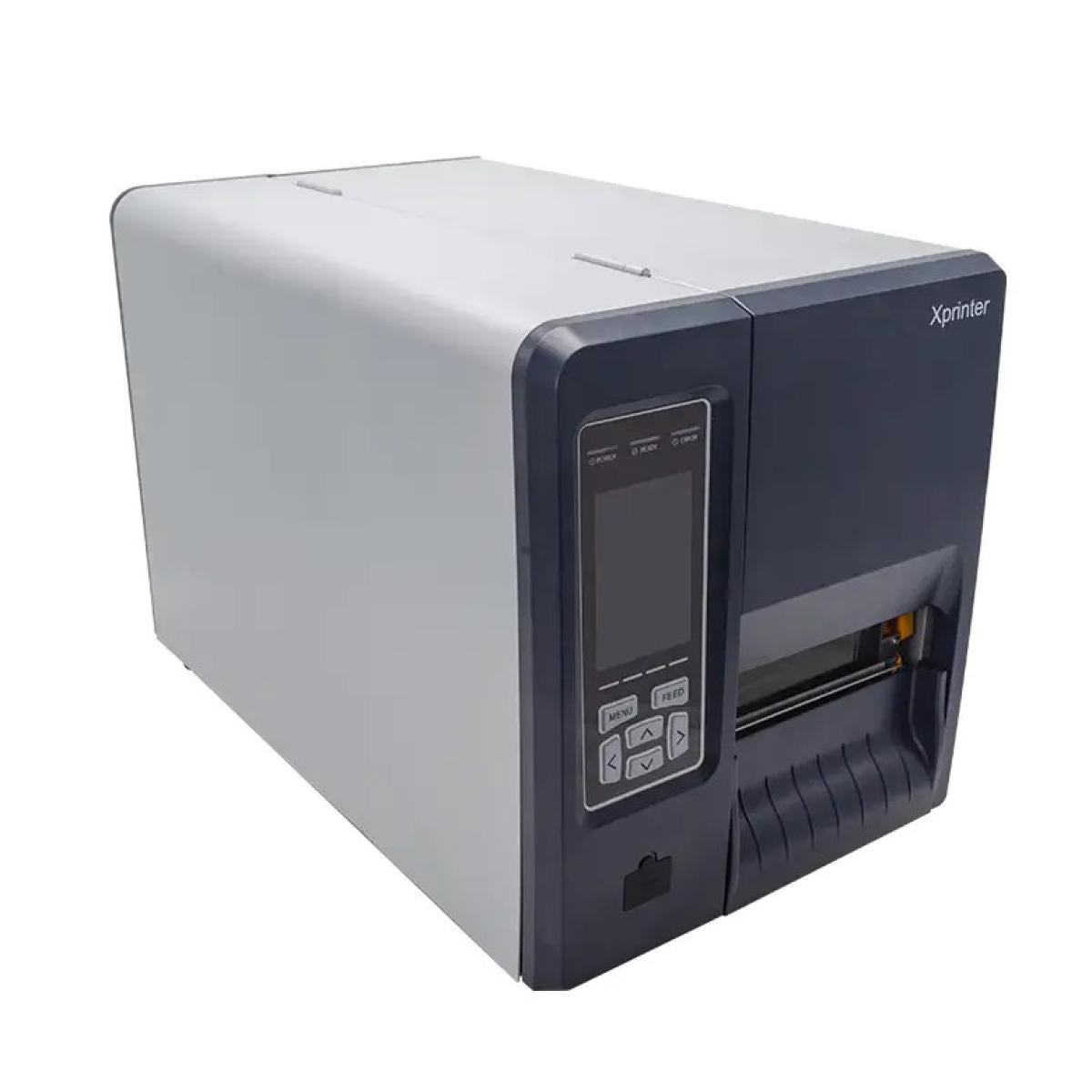 طابعة ملصقات صناعية Xprinter XP-G480B مقاس 4 بوصات بدقة 300 نقطة في البوصة