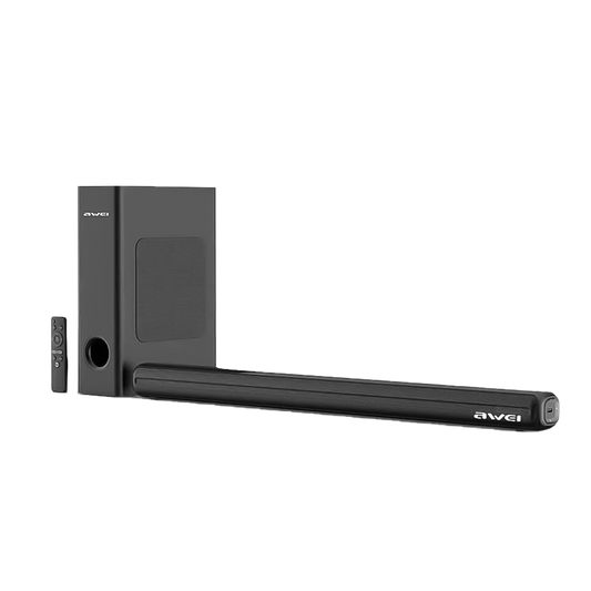 Awei Soundbar Wireless Surround Bluetooth / Home Sound Box System Convenient WITH Remote Control