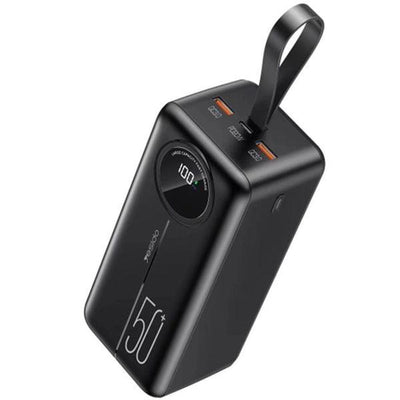 YESIDO 50000mAh Fast Charging Power Bank - Black