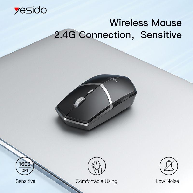 YESIDO KB16 Wireless Mouse Ergonomic & Precise 