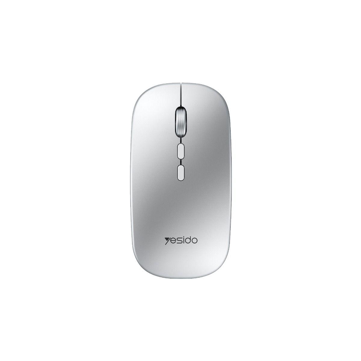YESIDO Wireless Mouse KB15 Precision & Comfort - Silver