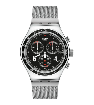 Swatch Men Watch BLACKIE YVS401G