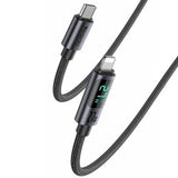 Yesido CA157 USB-C to Lightning Cable 27W — 480Mbps, Nylon Braided, 1.2m