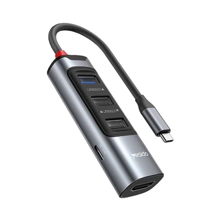 Yesido 5 in 1 USB C Docking Station High Performance & Flexibility - Black Yesido 5 in 1 USB C Docking Station High Performance & Flexibility - Black