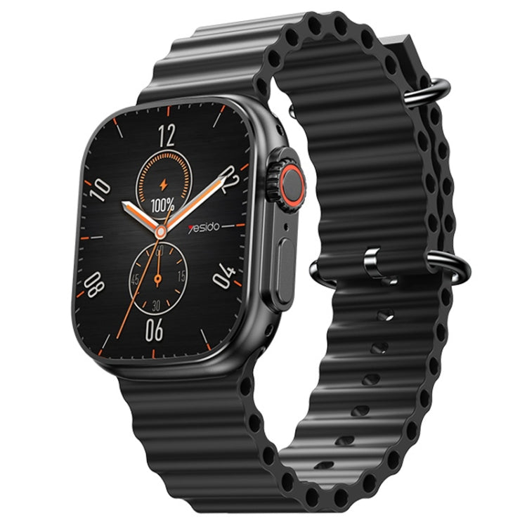 Yesido IO21 Smart Watch 1.96 inch Bluetooth Calling - Black Yesido IO21 Smart Watch 1.96 inch Bluetooth Calling - Black