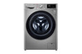 LG Front Load Washing Machine 8kg - AI Direct Drive, Steam, Silver