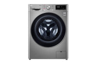 LG Front Load Washing Machine 8kg - AI Direct Drive, Steam, Silver