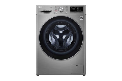 LG F4V5VYP2T 9kg Front Load Washing Machine – 1400 RPM, AI DD, Steam & ThinQ – View 1