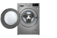 LG F4V5VYP2T 9kg Front Load Washing Machine – 1400 RPM, AI DD, Steam & ThinQ – View 2