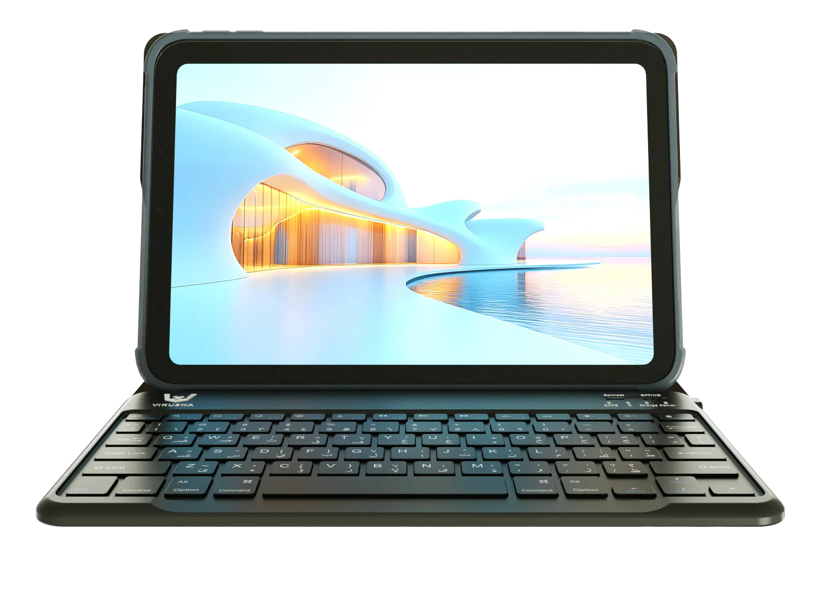 VIKUSHA V-Z4 Tablet Bundle: Holster Keyboard & Cover, 3-Month IPTV Subscription