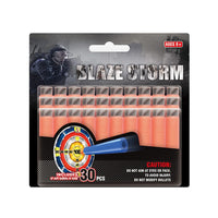 طلقات Blaze Storm إسفنجية 30 قطعة للأطفال 6+
