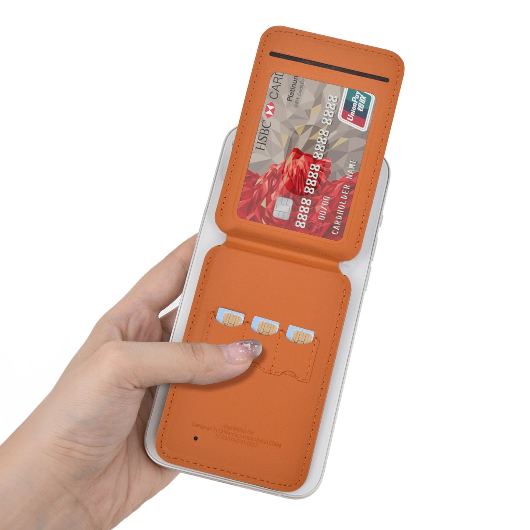 WIWU Mag Wallet FM MW 005 Slim & Magnetic - Brown WIWU Mag Wallet FM MW 005 Slim & Magnetic - Brown