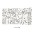 Mideer Adhesive Colouring Scroll – The Magic Zoo