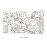 Mideer Adhesive Colouring Scroll – The Magic Zoo